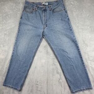 Vintage‎ Levi Strauss 550 Relaxed Fit Jeans Mens W38 L30 Blue Cotton Denim Y2K